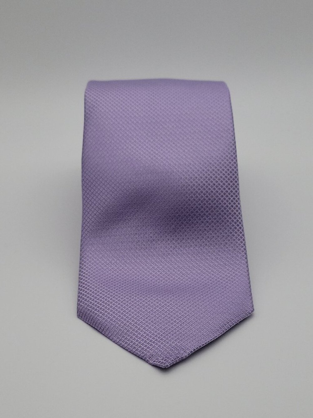 Armani Collezioni 100% Silk Geometric Purple Men's Tie Woven Designer